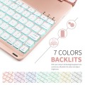 Etui Podświetlana Klawiatura iPad Pro 10.5 / iPad Air 10.5 Rose Gold