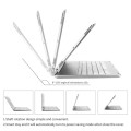 Etui Podświetlana Klawiatura iPad Pro 10.5 / iPad Air 10.5 2019 Srebrna