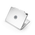 Etui Podświetlana Klawiatura Bluetooth do iPad Pro 12.9 2018 srebrna