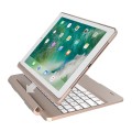 Etui Wyjmowana Podświetlana Klawiatura do iPad 9.7 2017/ iPad 9.7 2018 złota