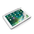 Wyjmowana Podświetlana Klawiatura do iPad 9.7 2017/ iPad 9.7 2018 srebrna