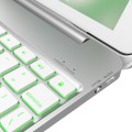 Wyjmowana Podświetlana Klawiatura do iPad 9.7 2017/ iPad 9.7 2018 srebrna