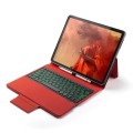 Etui z Podświetlaną Klawiaturą Slim do iPad Pro 12.9 2018 czerwone
