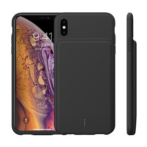Etui z Baterią Power bank do iPhone XS Max czarne