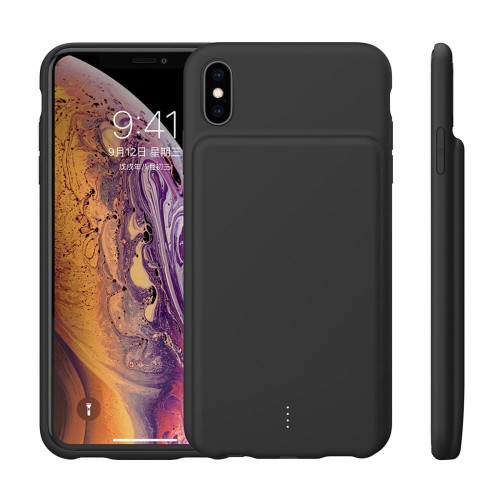 Etui z Baterią Power bank do iPhone XS Max czarne