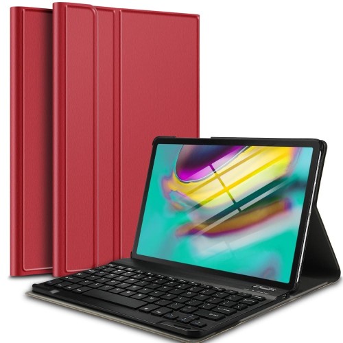 Etui Bezprzewodowa Klawiatura Samsung Galaxy Tab S5e czerwona
