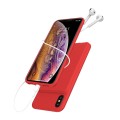 Etui z Baterią Power bank do iPhone XS Max czerwone