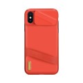 6w1 MOMAX Etui + Obiektywy do iPhone XS Max czerwone