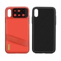 6w1 MOMAX Etui + Obiektywy do iPhone XS Max czerwone
