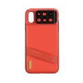 6w1 MOMAX Etui + Obiektywy do iPhone XS Max czerwone