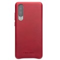 Skórzane Etui Plecki QIALINO Huawei P30 czerwone