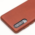 Skórzane Etui Plecki QIALINO Huawei P30 brązowe