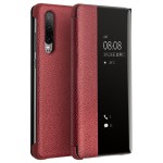 Etui Smart Cover Pokrowiec Qialino do Huawei P30 czerwony