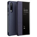 Etui Smart Cover Pokrowiec Qialino do Huawei P30 granatowy