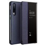 Etui Smart Cover Pokrowiec Qialino do Huawei P30 granatowy