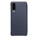 Etui Smart Cover Pokrowiec Qialino do Huawei P30 granatowy