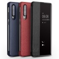 Etui Smart Cover Pokrowiec Qialino do Huawei P30 granatowy
