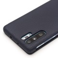 Skórzane Etui Smart Cover QIALINO do Huawei P30 Pro niebieskie