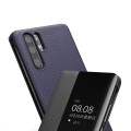 Skórzane Etui Smart Cover QIALINO do Huawei P30 Pro niebieskie