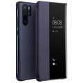 Skórzany Pokrowiec Smart Cover QIALINO do Huawei P30 Pro granatowy
