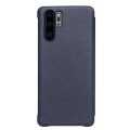 Skórzany Pokrowiec Smart Cover QIALINO do Huawei P30 Pro granatowy