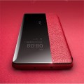 Skórzane Etui Pokrowiec Smart Cover QIALINO do Huawei P30 Pro czerwony