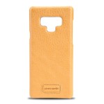 Skórzane Etui Plecki Pierre Cardin Samsung Galaxy Note 9 żółte