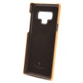 Skórzane Etui Plecki Pierre Cardin Samsung Galaxy Note 9 żółte