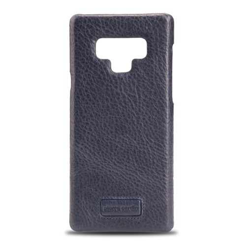 Skórzane Etui Plecki Pierre Cardin Samsung Galaxy Note 9 granatowe