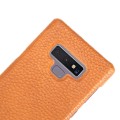 Skórzane Etui Plecki Pierre Cardin Samsung Galaxy Note 9 brązowe jasne