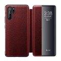 Skórzany Pokrowiec Smart Cover XOOMZ do Huawei P30 Pro bordowy