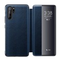 Skórzany Pokrowiec Smart Cover XOOMZ do Huawei P30 Pro granatowy