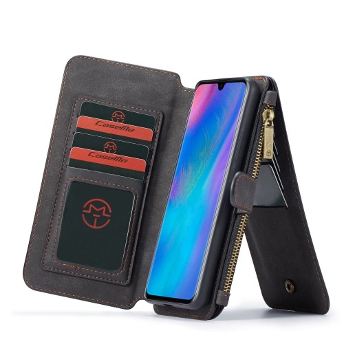 Etui Portfel CASEME do Huawei P30 Pro czarny