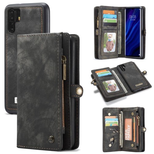 Pokrowiec Portfel CASEME do Huawei P30 Pro szary