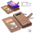 Pokrowiec Portfel CASEME do Samsung Galaxy S10 brązowy