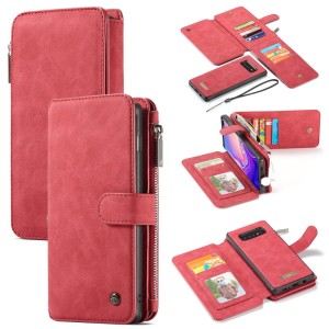 Pokrowiec Portfel CASEME do Samsung Galaxy S10 czerwony