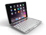 Etui Podświetlana Klawiatura Etui iPad Mini  srebrna 