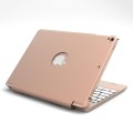 Etui Wyjmowana Podświetlana Klawiatura do iPad 9.7 2017/ iPad 9.7 2018 złota