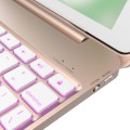 Etui Wyjmowana Podświetlana Klawiatura do iPad 9.7 2017/ iPad 9.7 2018 złota