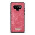 Czerwony portfel etui do telefonu Samsung Galaxy Note 9 z przegrodami na karty