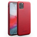 Skórzane Etui Plecki Obudowa QIALINO iPhone 11 Pro czerwone