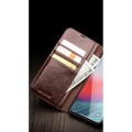 Eleganckie Skórzane Etui Pokrowiec QIALINO do iPhone 11 Pro brązowe