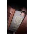 Eleganckie Skórzane Etui Pokrowiec QIALINO do iPhone 11 Pro brązowe