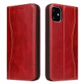 Skórzane Etui Pokrowiec Pierre Shann do iPhone 11 Pro czerwony