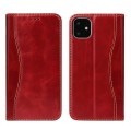 Skórzane Etui Pokrowiec Pierre Shann do iPhone 11 Pro czerwony