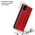 Skórzane Etui Pokrowiec Pierre Shann do iPhone 11 Pro czerwony