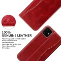 Skórzane Etui Pokrowiec Pierre Shann do iPhone 11 Pro czerwony