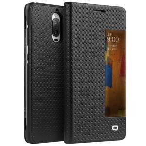 Etui Pokrowiec Window View QIALINO Mate 9 Pro czarne 
