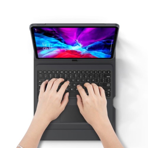 Benks Etui Klawiatura TouchPad do iPad Pro 11 2020 czarna