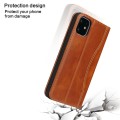 Skórzane Etui Pokrowiec Fierre Shann do iPhone 11 Pro brązowy